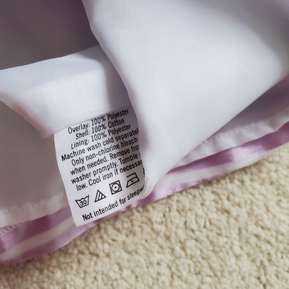 Janie and Jack Baby Girls' Purple and Blue Striped Bow Top sz12-18m - Picture 6 of 11